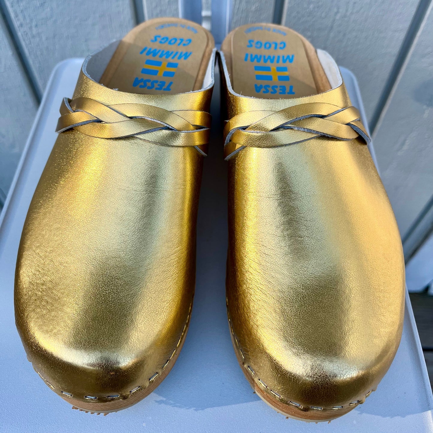 Guld träskor