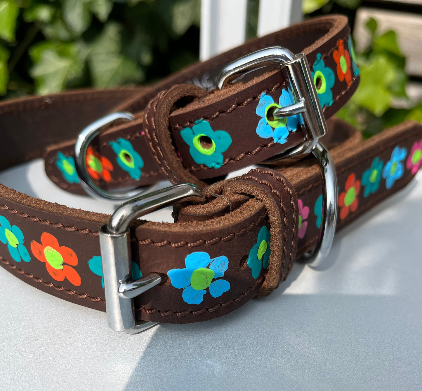 Flower Power Dog Collar
