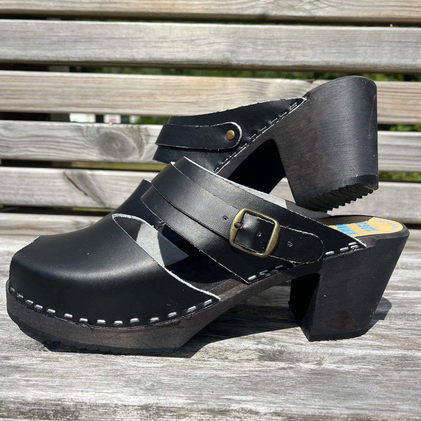 Black Sandal Clogs