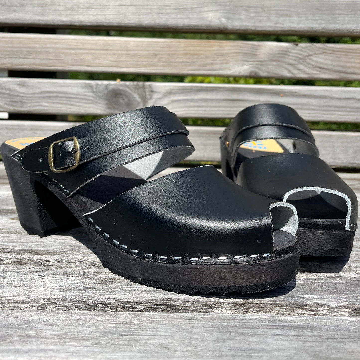 Black Sandal Clogs