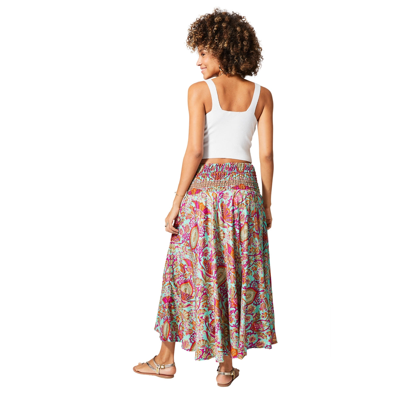 Moa Red Summer Skirt/Dress