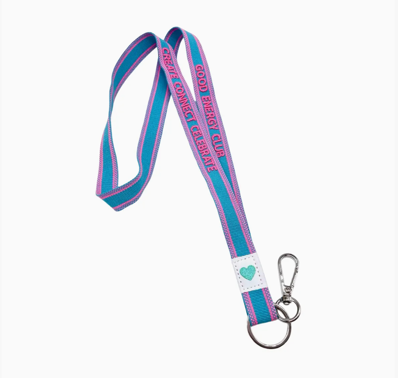 Good Energy Club Keychain Lanyard