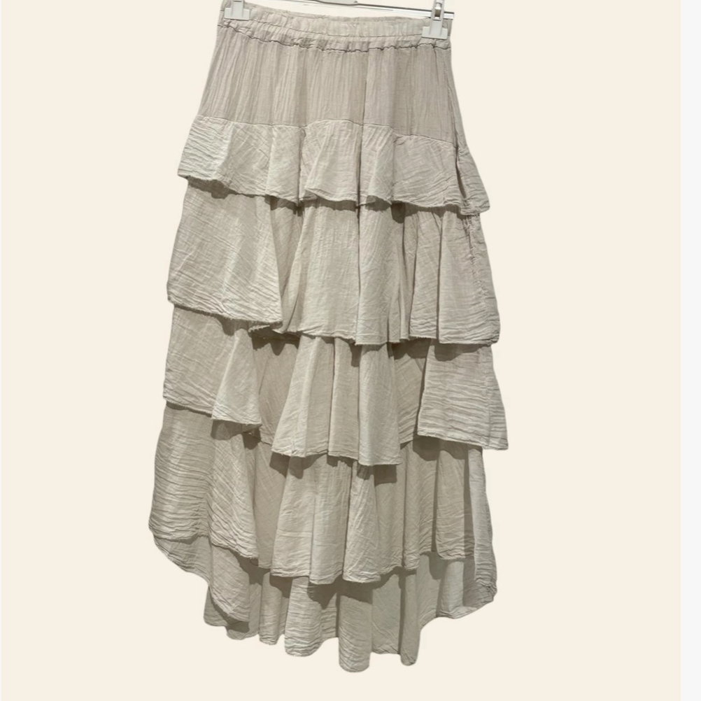 Bohemian Ruffled Skirt