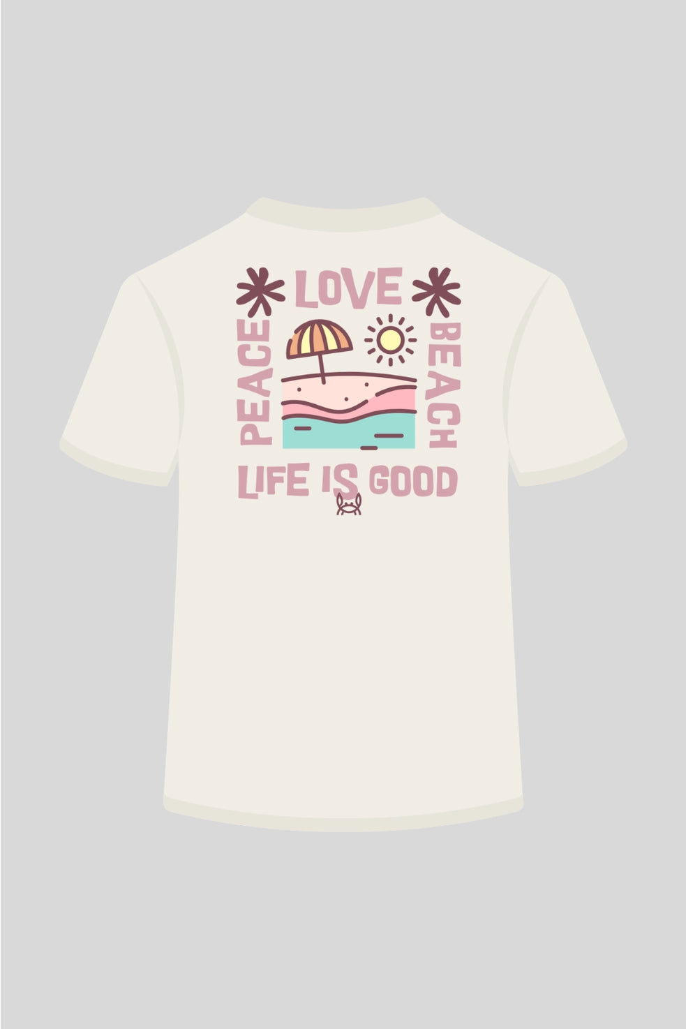 Vanilla Print T-Shirt | Fiji