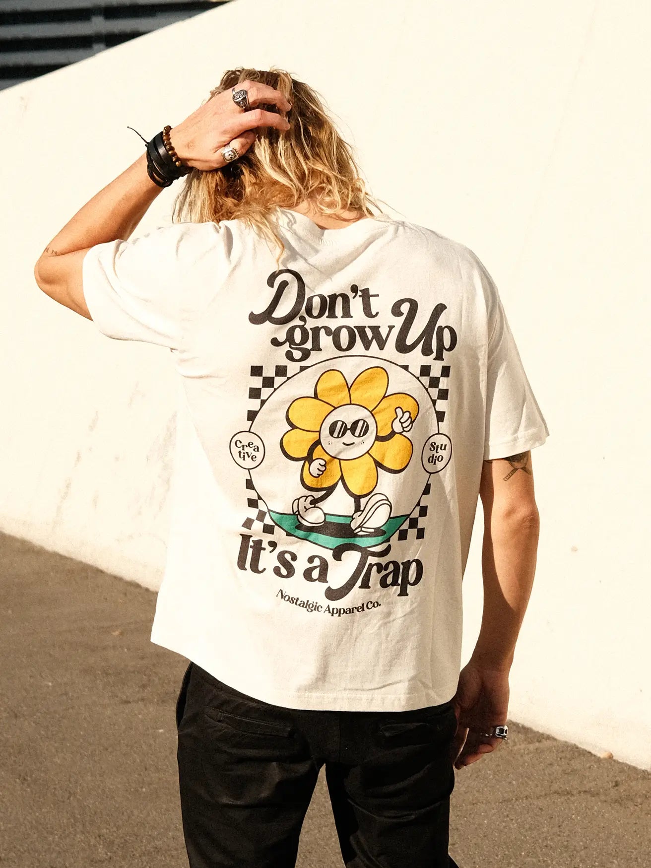 It's A Trap | Natural Tee