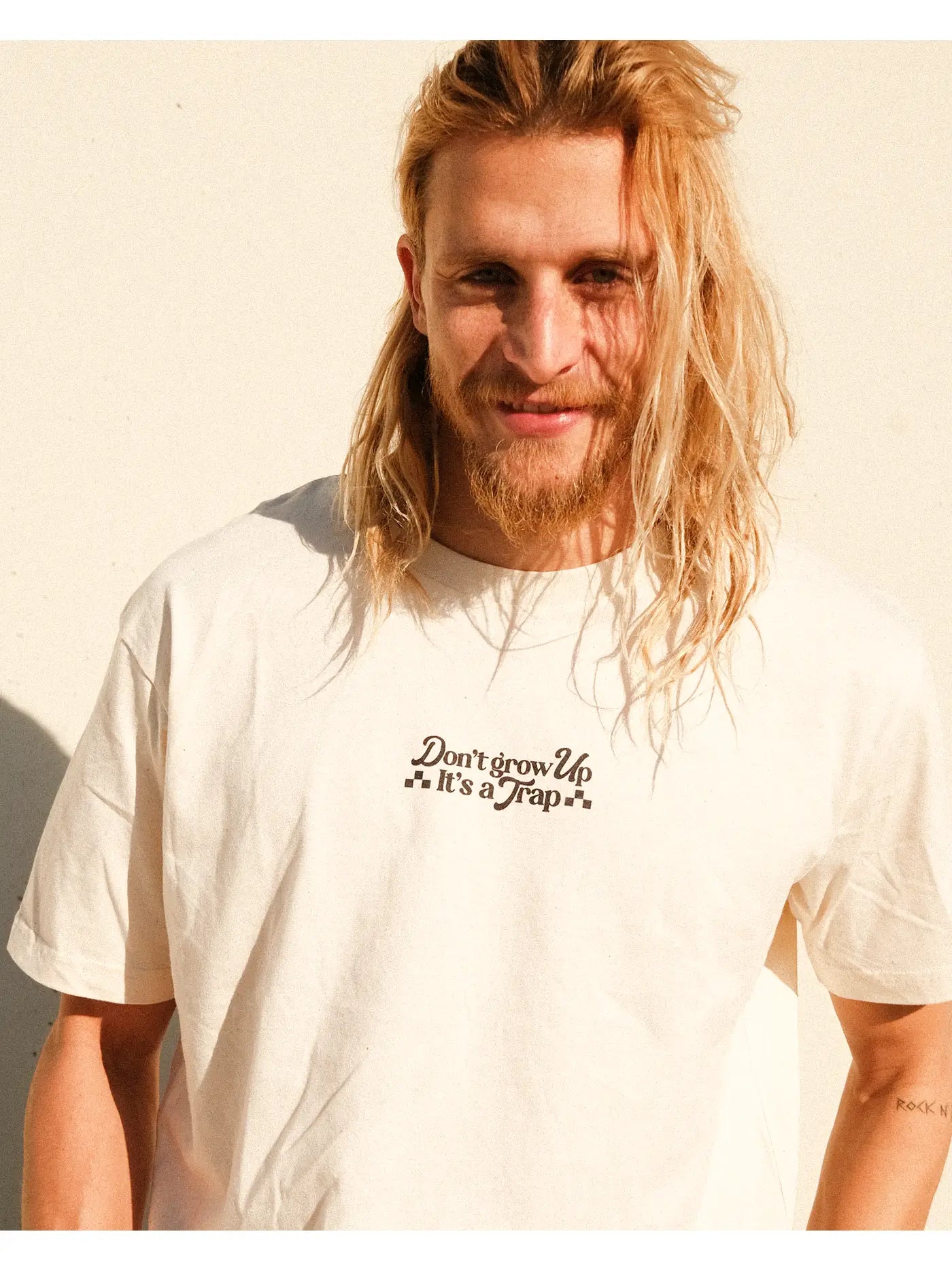 It's A Trap | Natural Tee