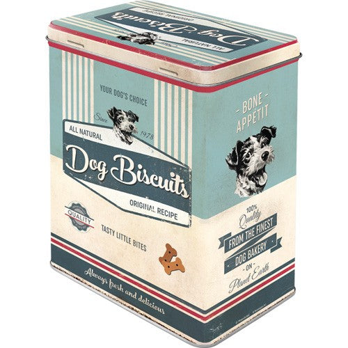 Dog bisquits plåtburk