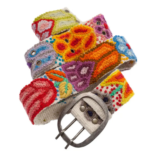 Florcita Cream Belt