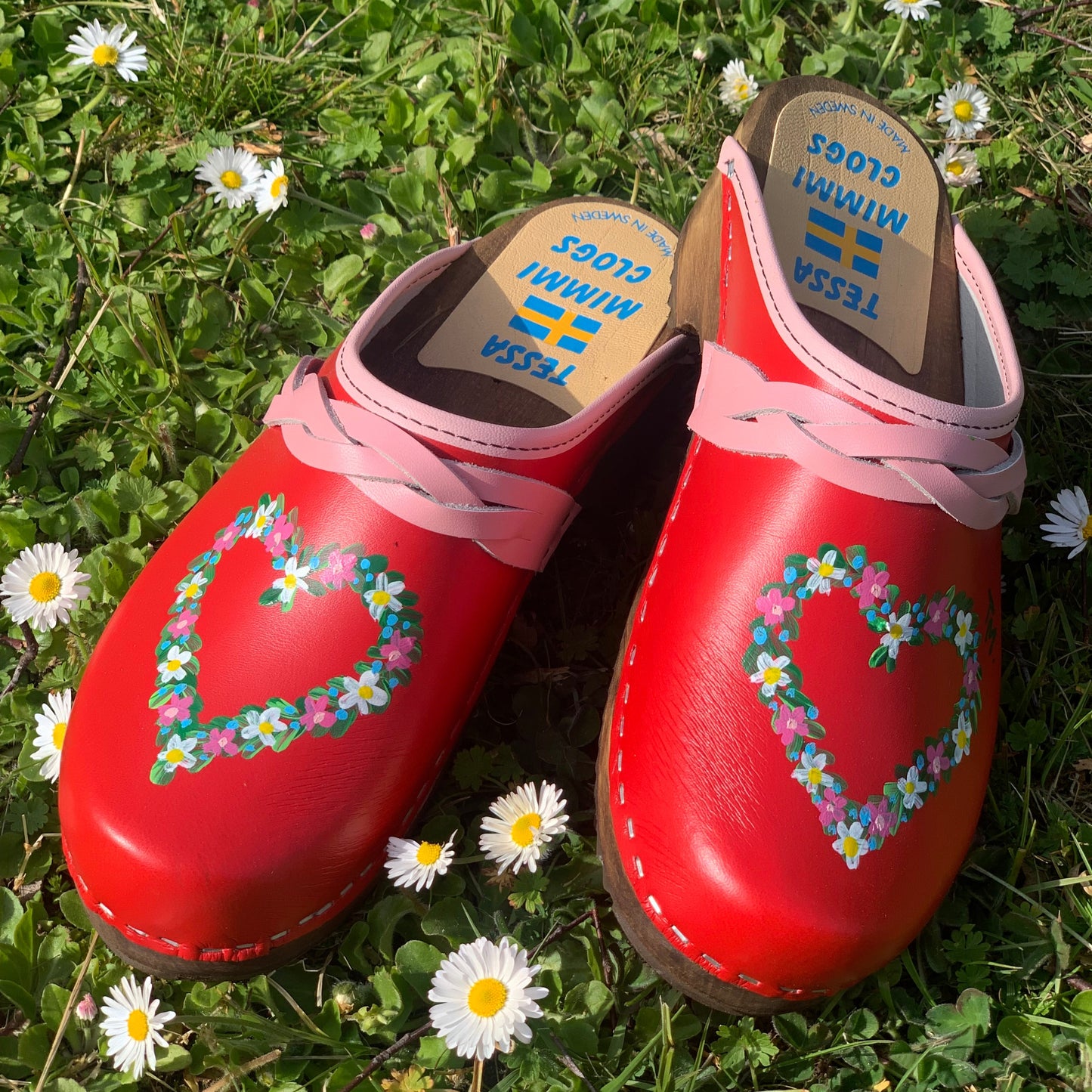 Red Flower Heart