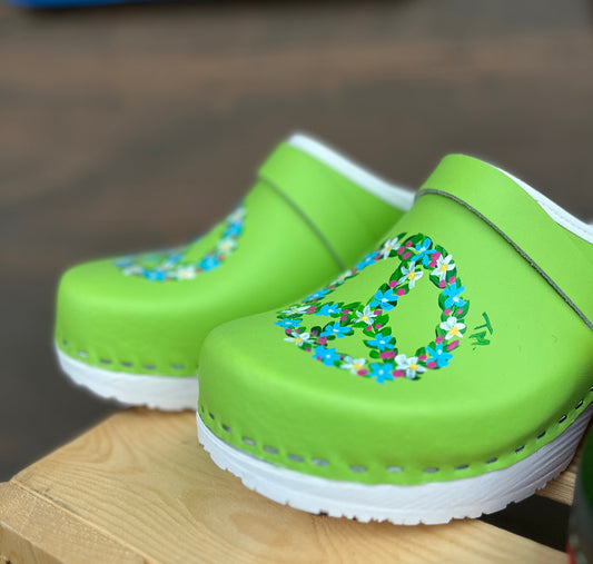 Peace - Soft Clogs