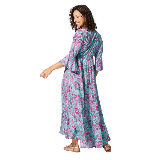 Molly 3/4 Sleeve Long Summer Dress