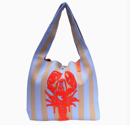 Rebel Loïs Bag Blue/Beige