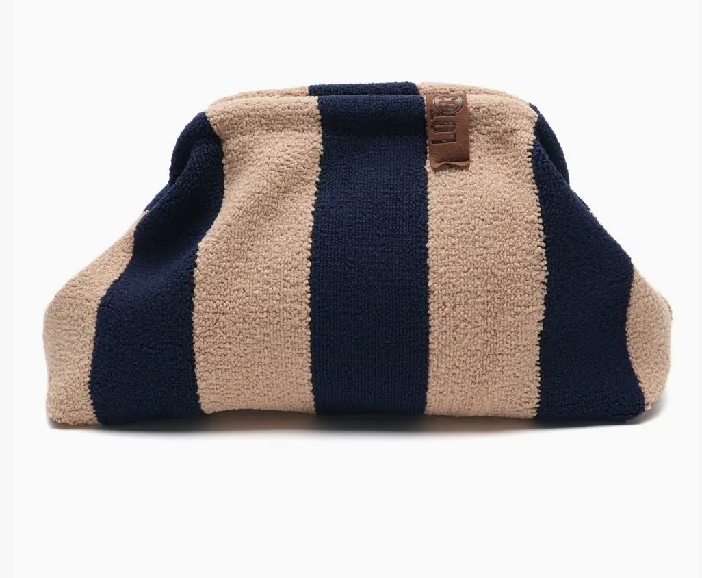Emma Bag Blue/Beige