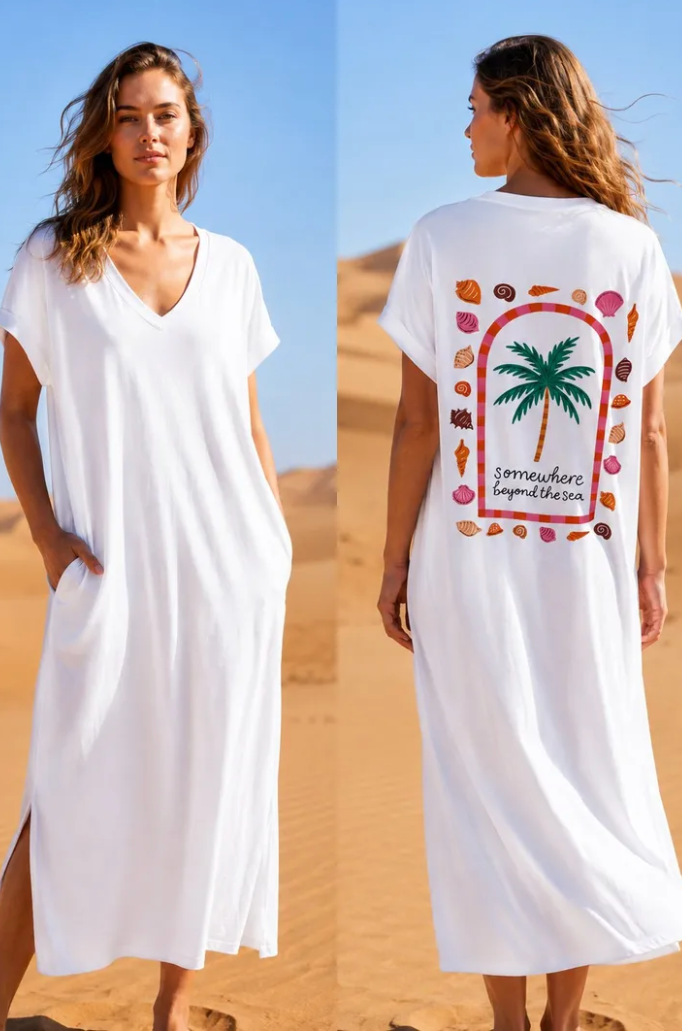 Beyond Te Sea Beach Dress
