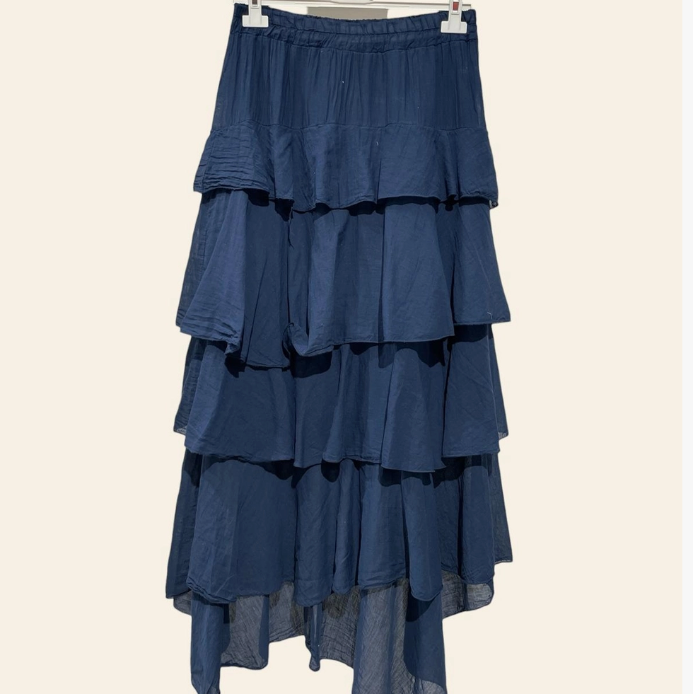 Bohemian Ruffled Skirt