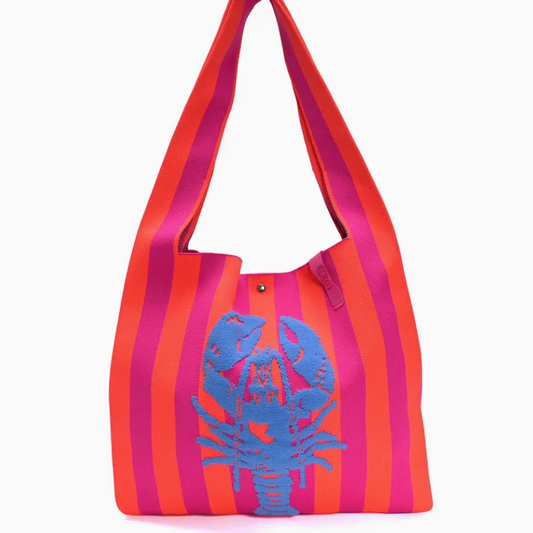 Rebel Loïs Bag Cerise/Orange Lobster