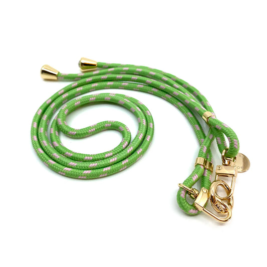 Mobile Base Necklace Green Gold