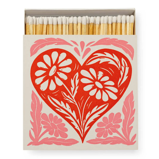 Botanical Heart - Safety Matches