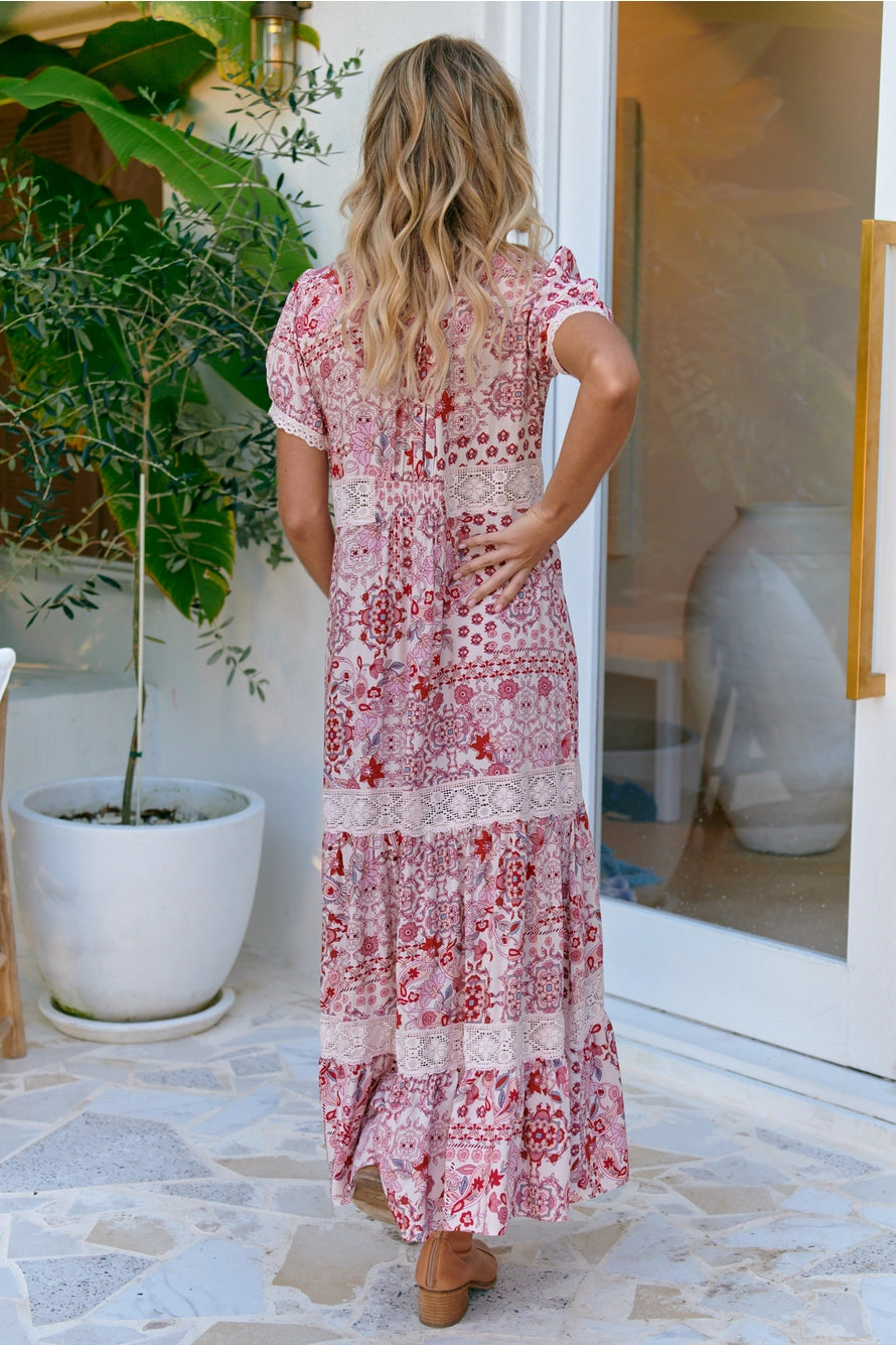 Ruby Red Huntley Dress